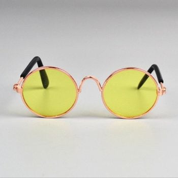 Lunettes de soleil pour chiens Rose/Jaune | 2025