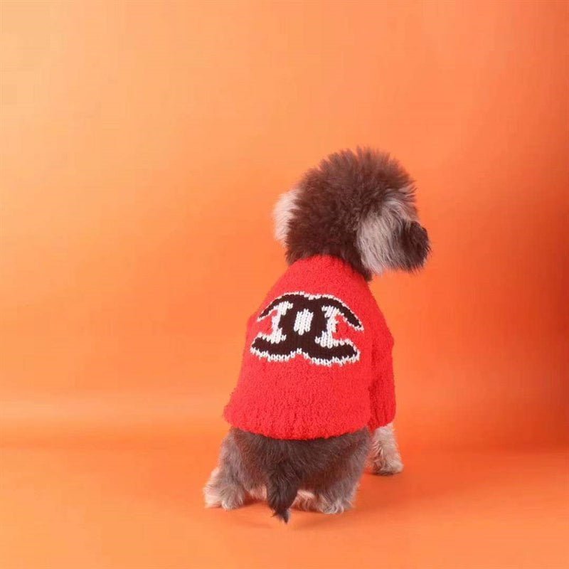 Pull Coloré pour Chiens - Inspiration Chanel | 2024