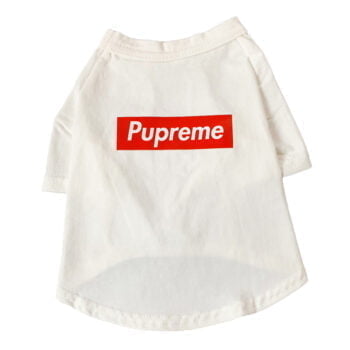 T-shirt pour chien Supreme | 2025