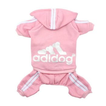 Sweat à capuche pour chien Adidas | 2024