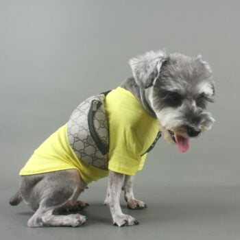 Sac Banane Monogrammé | Accessoire Chien Luxe & Vêtement Chihuahua Tendance - 2025 - Doglovedesign : Vêtement et accessoires pour chiens