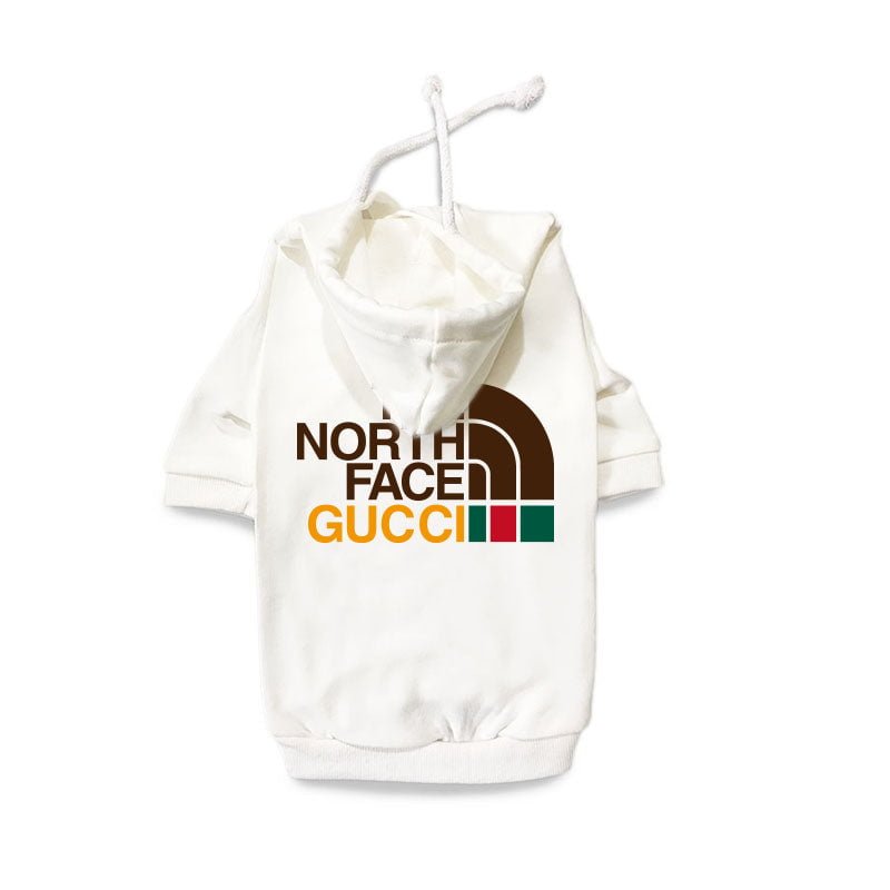Sweat à Capuche The North Face x Gucci pour Chiens | 2024