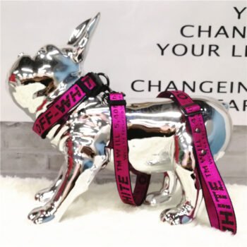 Collier et harnais pour chien Off White - 2025 - Vêtement et accessoires pour chiens - Doglovedesign