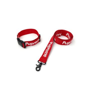 Accessoires de Luxe pour Chiens : Laisse et Collier Supreme | 2024