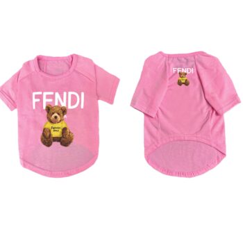 T-shirt pour chiens de luxe Fendi | 2025