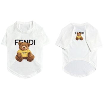 T-shirt pour chiens de luxe Fendi | 2025