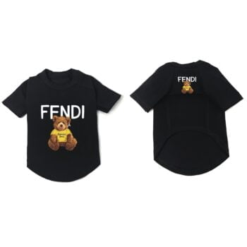 T-shirt pour chiens de luxe Fendi | 2025