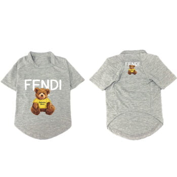 T-shirt pour chiens de luxe Fendi | 2025