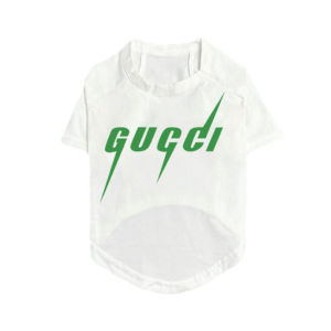 T-shirt pour chiens de luxe Gucci