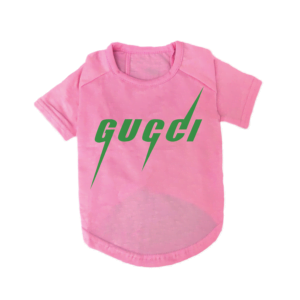 T-shirt pour chiens de luxe Gucci