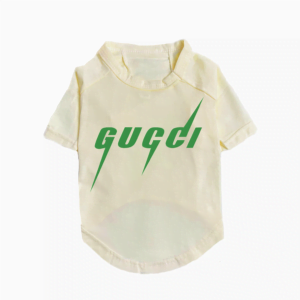 T-shirt pour chiens de luxe Gucci