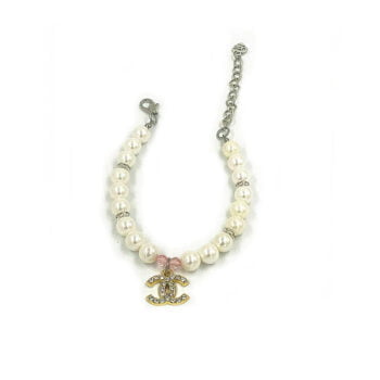 Accessoires de Luxe pour Chiens : Collier Perles Chanel - 2025 - Vêtement et accessoires pour chiens - Doglovedesign