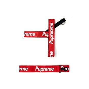 Accessoires de Luxe pour Chiens : Laisse et Harnais Rouge Supreme - 2025 - Doglovedesign : Vêtement et accessoires pour chiens Accessoires de Luxe pour Chiens : Laisse et Harnais Rouge Supreme - 2025 - Doglovedesign : Vêtement et accessoires pour chiens
