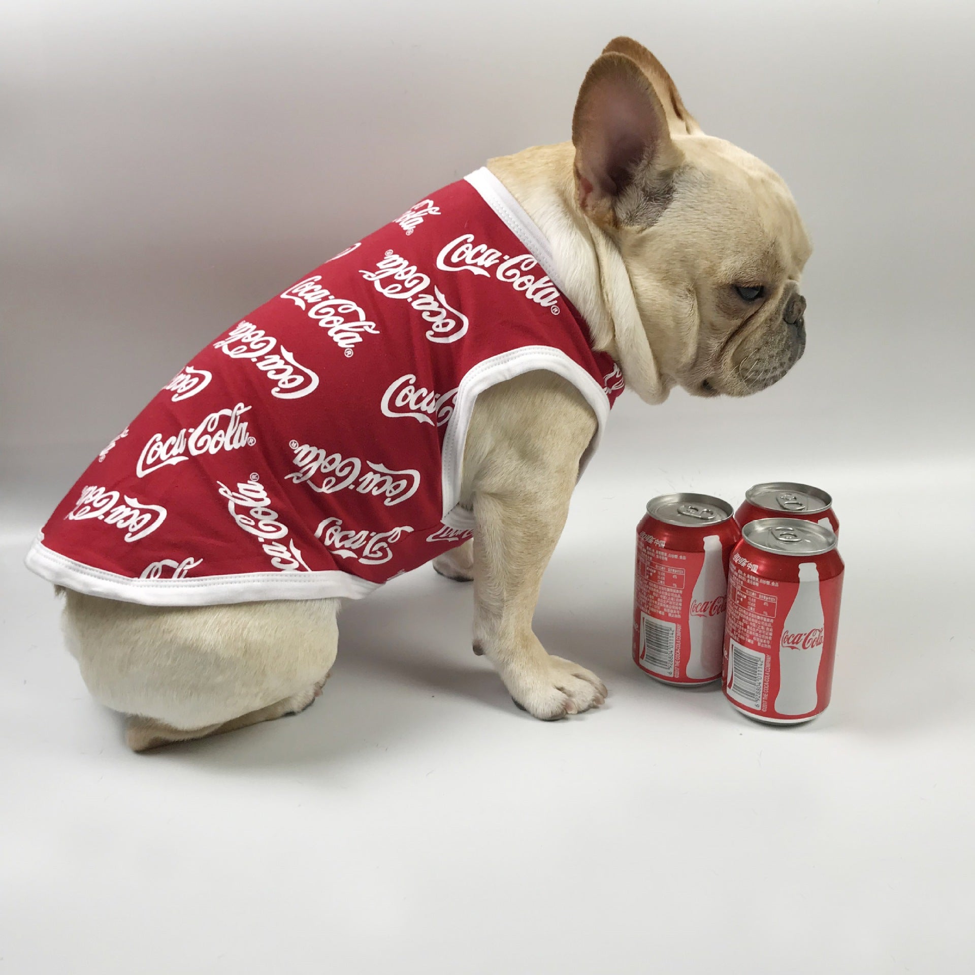 Gilet sans manches pour chien Coca Cola | 2024
