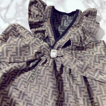 Robe Fendi pour Chiens - Sophistication et Style Canin - 2025 - Vêtement et accessoires pour chiens - Doglovedesign