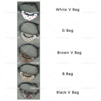 Sac Banane Monogrammé | Accessoire Chien Luxe & Vêtement Chihuahua Tendance - 2025 - Doglovedesign : Vêtement et accessoires pour chiens