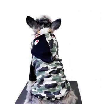 Sweat à capuche pour chien Bape | 2024