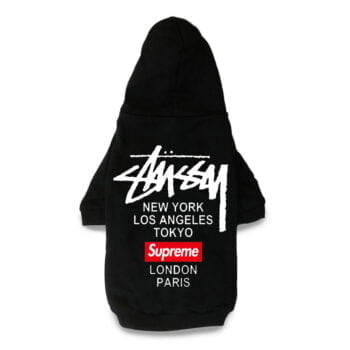 Sweat à capuche pour chien Stussy | 2024