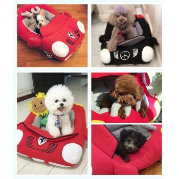 Panier voiture de luxe pour petits chiens (bouledogue, yorkshire) - 2025 - Vêtement et accessoires pour chiens - Doglovedesign