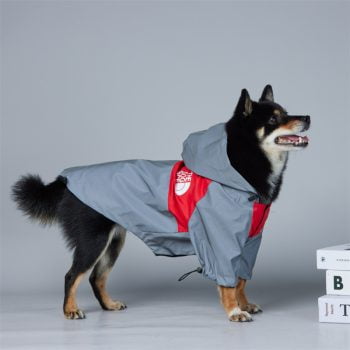 Coupe-vent imperméable réfléchissant pour chiens The Dog Face | 2024