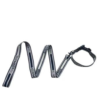Ensemble Collier, Laisse et Harnais Dior en Nylon pour Chiens - Chic et Pratique - 2025 - Vêtement et accessoires pour chiens - Doglovedesign