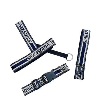 Ensemble Collier, Laisse et Harnais Dior en Nylon pour Chiens - Chic et Pratique - 2025 - Vêtement et accessoires pour chiens - Doglovedesign