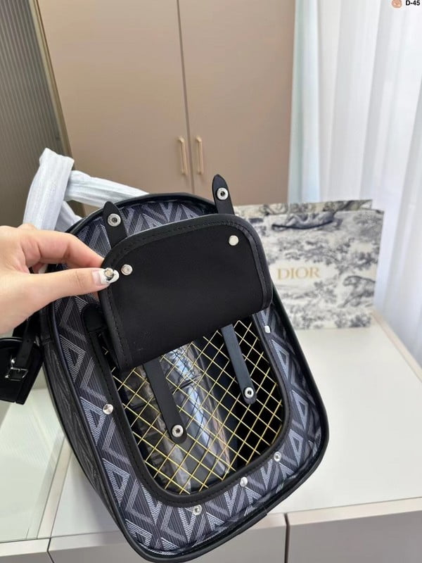 Sac de Transport Chien Cuir Dior Haut de Gamme | 2024