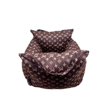 Panier cuir siège de voiture Louis Pawtton - 2025 - Doglovedesign : Vêtement et accessoires pour chiens