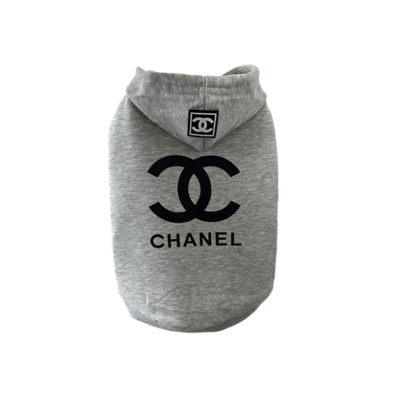 Sweat à capuche pour chiens Chanel en coton | 2024