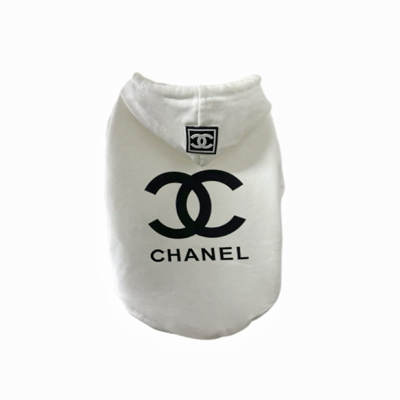 Sweat à capuche pour chiens Chanel en coton | 2024