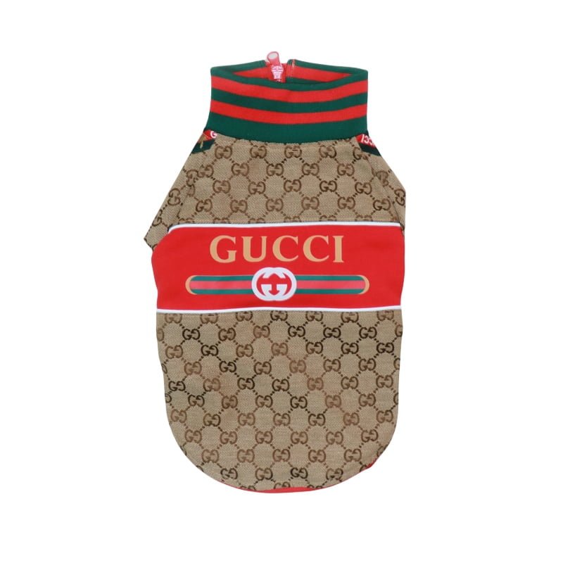 Veste pour chien GUCCI marron