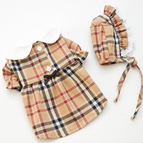 Robe Burberry pour Chiens - Distinction et Style Canin