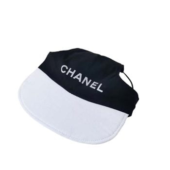 Casquette noire et blanche CHANEL pour chiens - Black, S