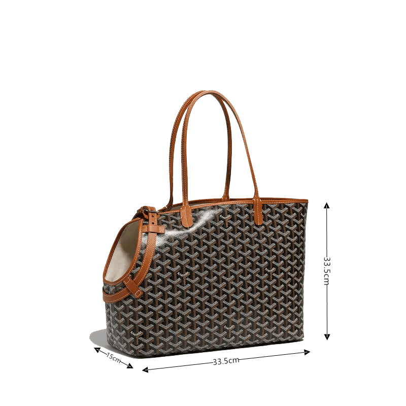 Sac de transport Goyard pour petit chien : Chic et pratique | 2024